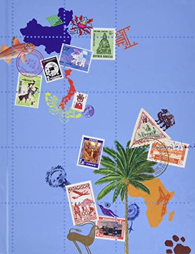 Album de timbres 16 pages globe trotter - 16,5x22,5cm