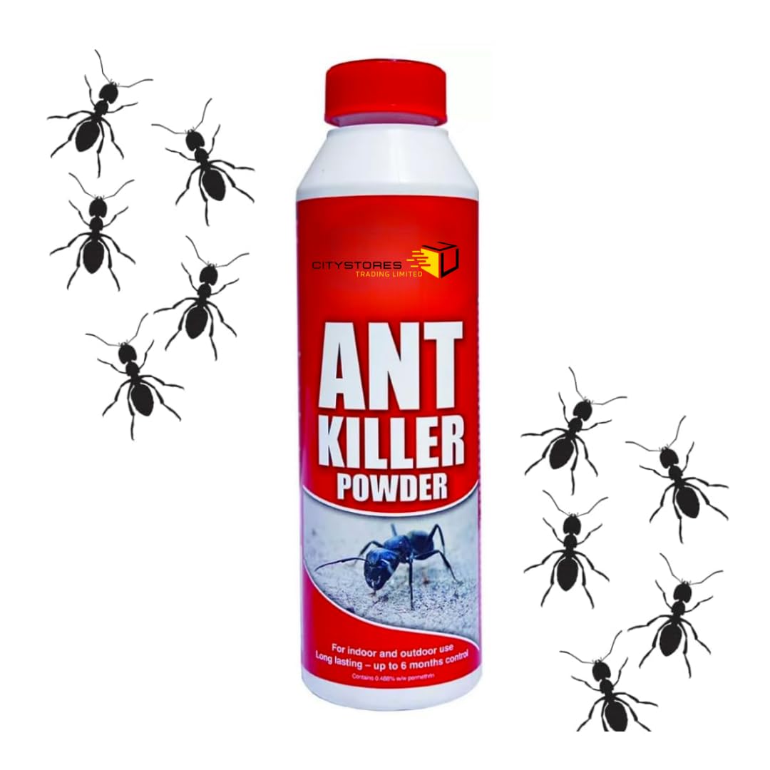 Citystores® NP 300g Ant Killer Powder Indoor & Outdoor Use Kills Crawling Insects Cockroaches Beetles Woodlice Silverfish Earwigs Woodlice Worms Wasps