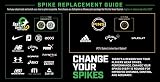SoftSpikes Pulsar Ultimate Cleat Golf Spikes Black White FTS 3.0 EU view 10