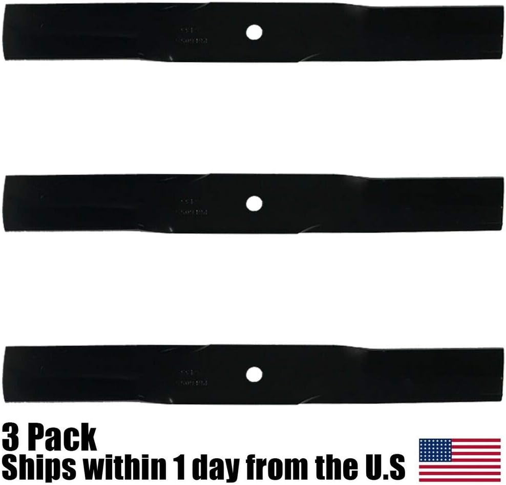 Amazon Com 3pk High Lift Lawn Mower Blades Woods 60 Cut Rm360 Rm550 Garden Outdoor