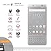 Celicious Privacy Plus 4-Way Anti-Spy Filter Screen Protector Film Compatible with Blackberry KEYone