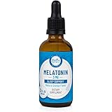 Nature's Instincts Melatonin Liquid Drops 3mg (Orange Flavor) | Sleep Support, 2 oz