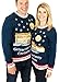 Christmas Vacation Lighted Griswold House Sweater in Blue By Festified