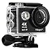 Vikeepro Waterproof WiFi Action Camera 2.0 Inch Full HD 4K 30fps Wifi Underwater Sports Action Camera With 170 Degree Ultra-wide Angle Lens, Wi-Fi Wrist 2.4G (black 4K)