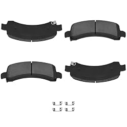 cciyu D974 Rear Ceramic Disc Brake Pads Kit For