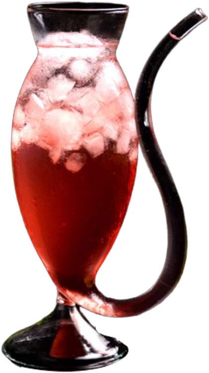 bicchiere con paglia per frullati