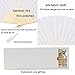 Metable 8pcs Folding Fan White Silk Bamboo Handheld Folded Fan Bridal Dancing Props Church Wedding Gift Party Favors Home Office DIY Decor