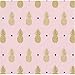 Pineapple Wedding Party Supplies Pack for 16 Guests: Straws, Dessert Plates, Beverage Napkins, Table Cover, and Cups