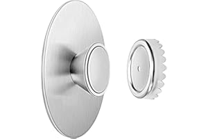 Wall-Mounted Magnetic Soap Holder Rustproof Stainless Steel No Drilling Required for Bathroom Kitchen Storage Room Multi-Purp