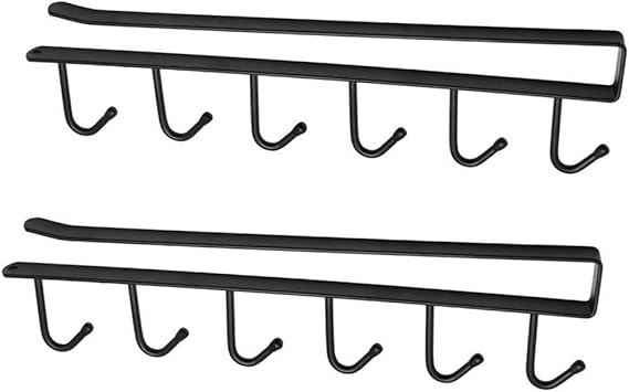 Weikeya Armario bajo Estante Taza, Almacenaje Taza Soporte para Taza