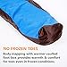 Ohuhu 0 Degree Mummy Camping Sleeping Bag with a Carrying Bag