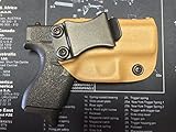 SALE ! Glock 42 Kydex Holster - COYOTE BROWN / IWB / CCW / Right Hand