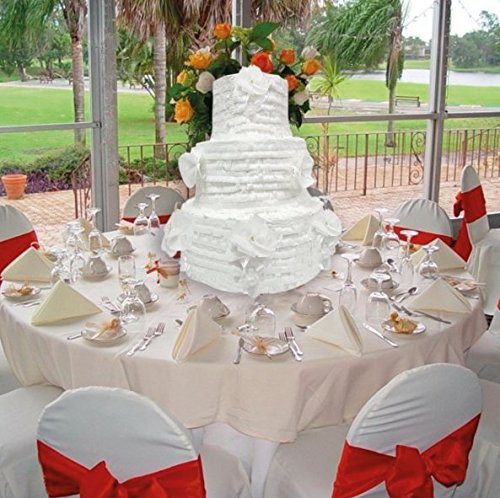 Pinatas Large Wedding Cake, Party Game, Centerpiece Decoration, Photo Prop & Money/Card Holder