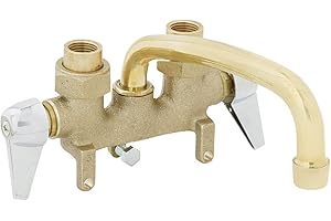 B & K INDUSTRIES B&K 125-001Laundry Faucet125-001 Rough brass
