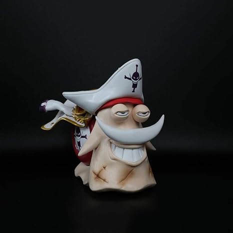 Amazon Co Jp Slh エドワード ニューゲート白ひげ版でんでん虫4人の皇帝ワンピースマンガの飾りアニメpvcスタチュー模型玩具 ホビー