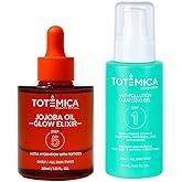 TOTEMICA Glow & Cleanse Duo – Jojoba Facial Oil and Gentle Face Cleanser