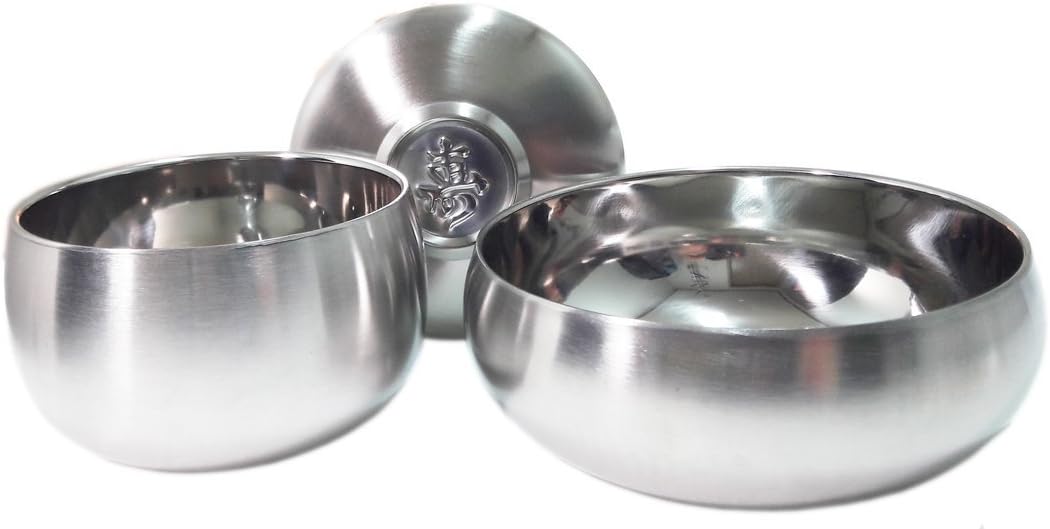 Vacuum Insulated Double Wall Skin Stainless Steel Round Korean