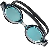 JNW Direct Premium Comfort Swim Goggles for Men, Women & Kids, Best Anti Fog + UV Protection, Waterproof and No Leak Adult Swimming Goggle Set, Includes BONUS Case and 3 Adjustable Nose Bridges