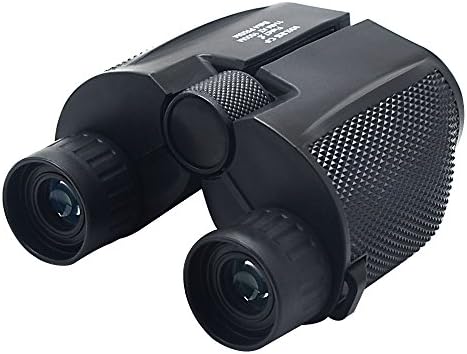 10x25 Binoculars for Adults Compact Binoculars for Bird Watching Great for Outdoor Activities Concerts Hiking Travel and Stargazing Hunting Waterproof &amp; Low Light Night Vision-For Adults&amp;Kids (BLACK)