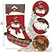 Christmas Stocking, Dreampark 3 Pack Big Xmas Stocking Santa Snowman Home Decoration 18
