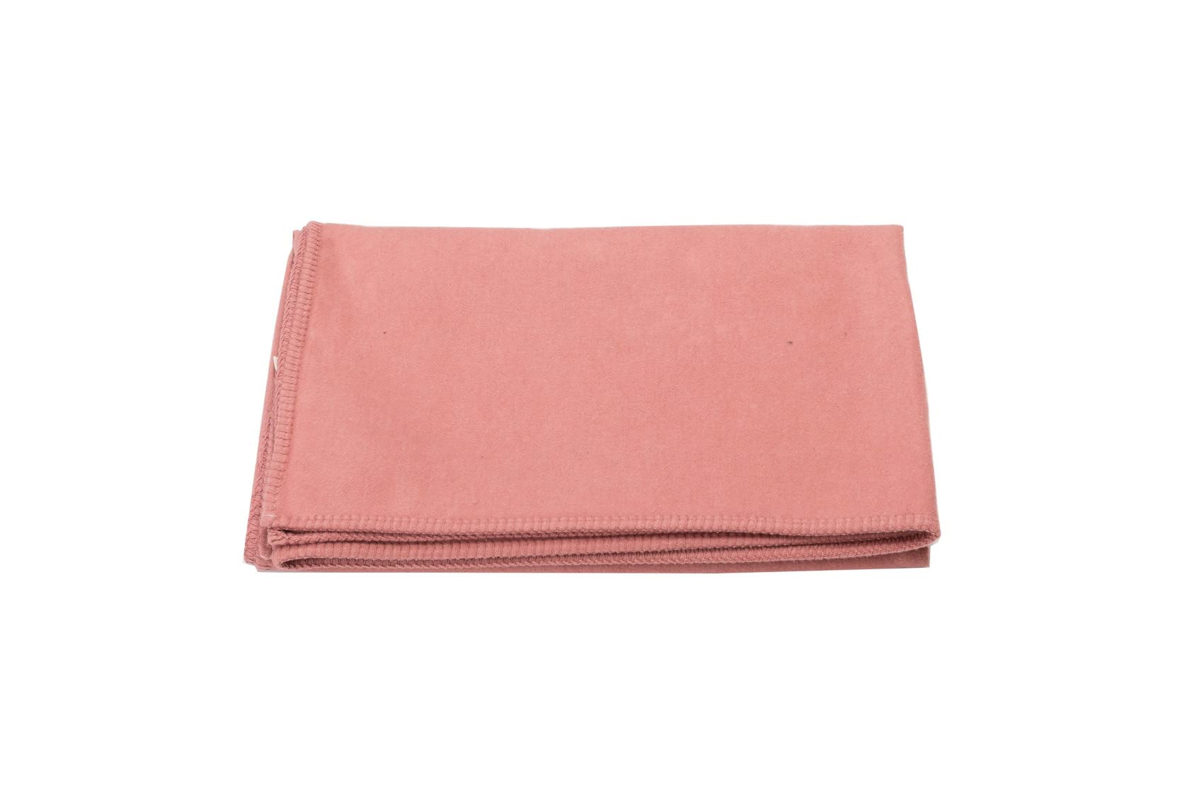 David Fussenegger Cotton Blanket 140 x 200 cm Soft Blanket with Embroidery Stitch, Rouge โ image 1