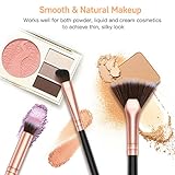 BESTOPE Eye Makeup Brushes Set, 16 Pieces Professional Cosmetics Brush, Eye Shadow, Concealer, Eyebrow, Foundation, Powder Liquid Cream Blending Brushes Set with Premium Wooden Handles