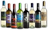 Halloween Glow in the Dark Wine Bottle Label Stickers (8 Labels)