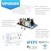 Smart Plug 4-Pack Upgraded Mini WiFi Smart Socket Outlet Work with Amazon Alexa Echo/Google Assistant and IFTTT, No Hub Required by KKUP2U
