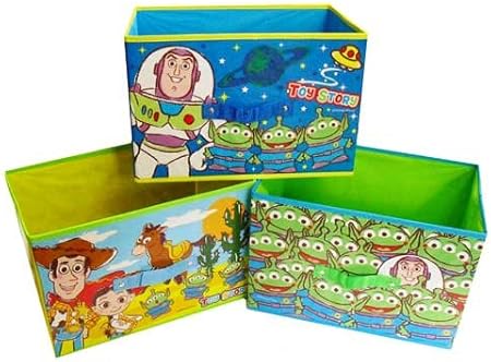Amazon Co Jp ディズニー トイストーリー 3段収納ボックススツール おもちゃ箱 おもちゃ