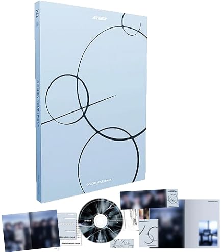 Amazon.com: ATEEZ GOLDEN HOUR Part.4 Album [Z Ver.] Photobook + CD