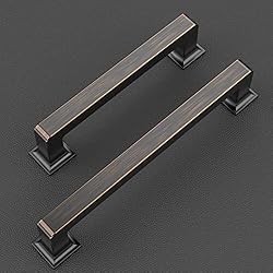 9BUILD 6 Pack 3 Inch Cabinet Handles Oil Rubbed