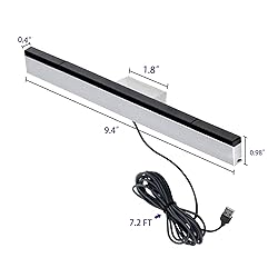 Xahpower USB Sensor Bar for Wii, Replacement Wired
