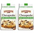 Pepperidge Farm Chesapeake Crispy Dark Chocolate Pecan Cookies, 7.2 OZ Bag (8 Cookies) (Pack of 2)