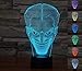 Lmeison 3D Night Light Illusion Lamp LED Desk Table Lamp with USB Cable, 7 LED Colors Change, Smart Touch, Button Control, Acrylic Panel & ABS Base, Best Gift for Boys Girls