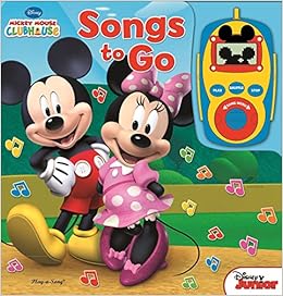 Disney - Mickey Mouse and Minnie Mouse Digital Music Player Board Book - Songs to Go - Play-a-Song - PI Kids Disney - Mickey Mouse and Minnie Mouse Digital Music Player Board Book - Songs to Go - Play-a-Song - PI Kids