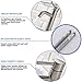 Shaco Commercial Stainless Steel Vanity Single Handle Bathroom Faucet ,Brushed Nickel Bathroom Sink Faucets