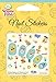 Disney Nail Art Stickers Decoration Decals, 4 Style Variety Pack (Mickey, Minnie, Winnie, and Stitch)