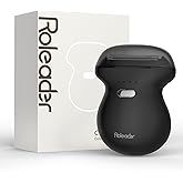 Mini Electric Shaver for Women, Rechargeable Travel-Sized Body Hair Trimmer, Palm-Perfect Hair Removal Razor with LED Display, Waterproof Wet/Dry Use Type-C Charging, On-The-Go Black