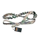 EXCELLENT ELITE SPANKER Tactical Bungee Dog Leash Military Adjustable Dog Leash Quick Release Elastic Leads Rope with 2 Control Handle(MCP)