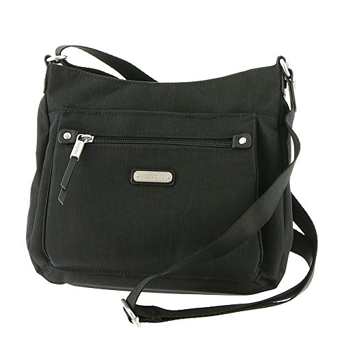 Baggallini Uptown Bagg with RFID Wristlet, Black