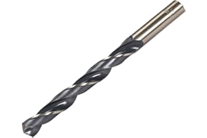 uxcell Straight Shank Twist Drill Bits 11.5mm Gold Titanium & Black Nitride Coated High Speed Steel (HSS) 4341 with 11.5mm Sh