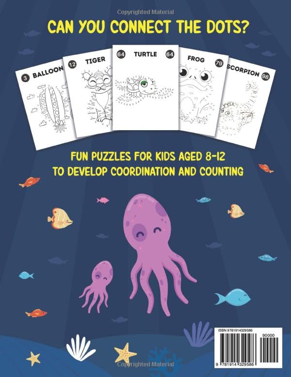 Mua Dot to Dot for Kids Ages 8-12: 100 Fun Connect the Dots Puzzles for ...