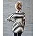 Women Cardigan,Haoricu Autumn Women Casual Long Sleeve Striped Cardigans Coat