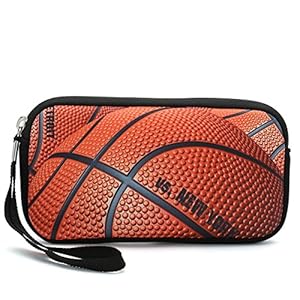 iColor Basketball Coin Change Purse Key Holder Pouch Wallet Cell Phone Case Camera Case Cosmetic Cash Bag for Women…