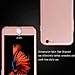 iphone 6 Plus Case,sxxissky Ultra-thin Full Body Coverage Hard Hybrid Plastic with [Tempered Glass Screen Protector]Protective Case Cover & Skin for Apple iPhone 6 Plus/iphone 6S Plus 5.5''(Rose Gold)