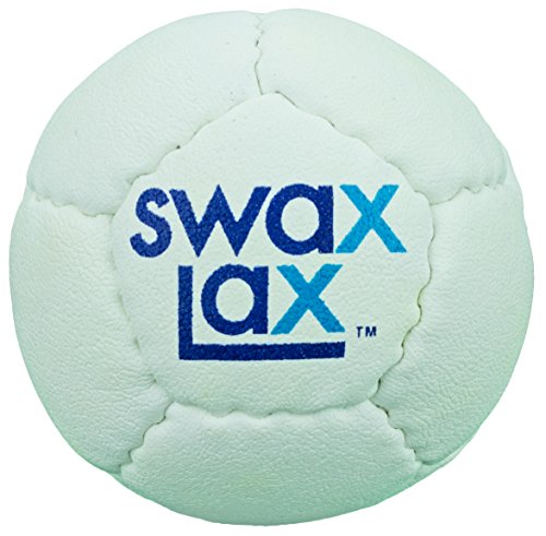 image for Swax Lax (2-Pack) Lacrosse Training Ball - Same Size and Weight as Reg