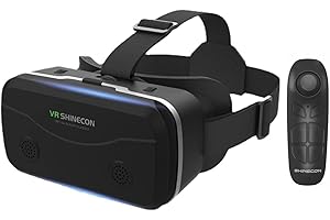 VR Headsets Compatible with All Smartphones-Virtual Reality Headsets Google Cardboard Upgrade New 3D VR Glasses (VR6.0)