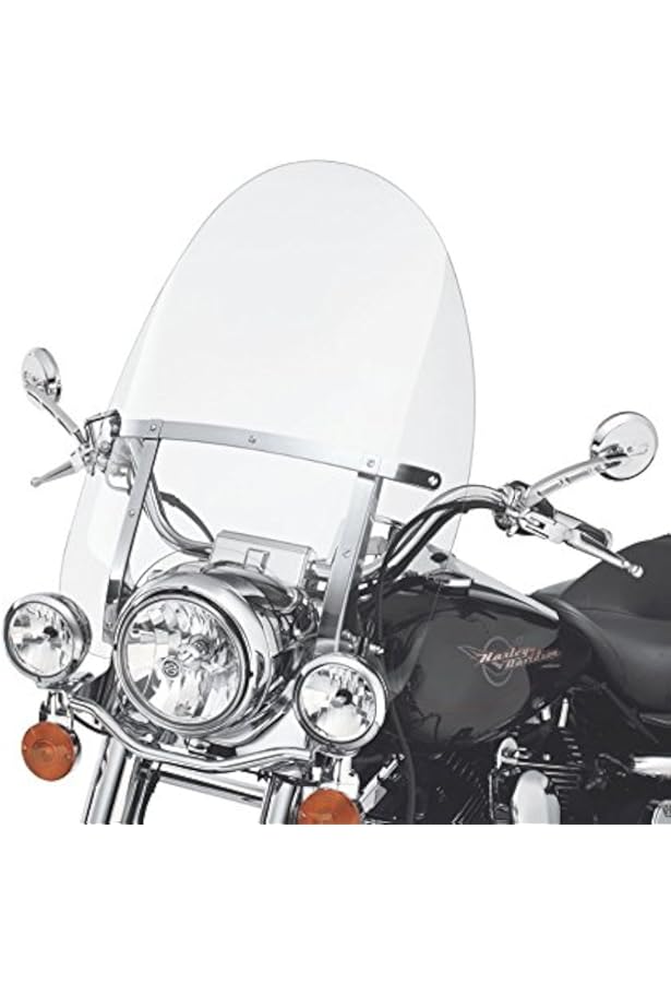 Windshield メンフィスシェードハーリーウインドシールド17交換用プラスチックソーラーMEP6269 Memphis Shades