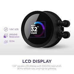NZXT Kraken 240 RGB - 240mm AIO CPU Liquid Cooler