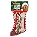 Ranch Rewards Rawhide Holiday Dog Stocking, Large, 7-Pack